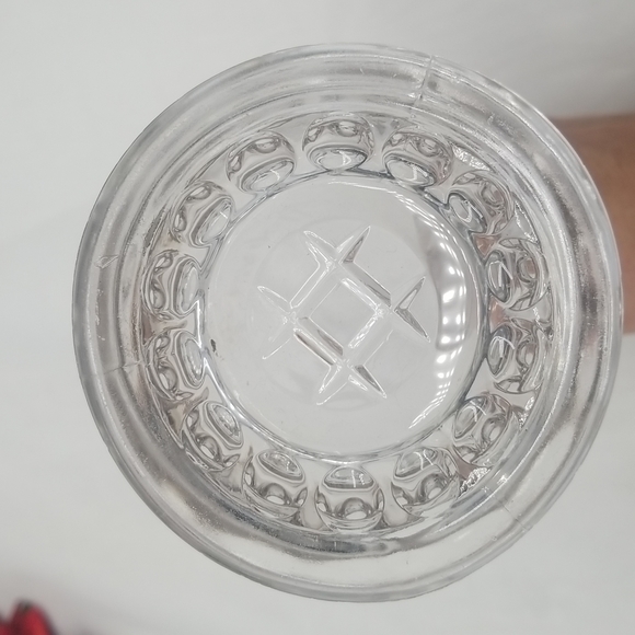 Antique EAPG Etched Skinny Pitcher - Picture 3 of 16